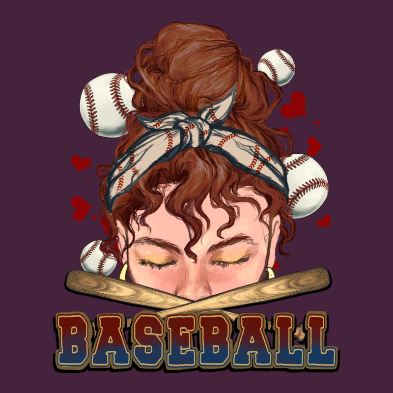 Messy Bun Baseball Premium Tee by HowdyJamesFarm | Teevron