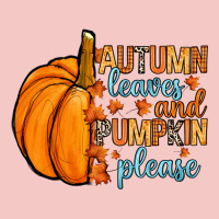 Autumn Leaves And Pumpkin Please Urban Heavy Tee | Teevron