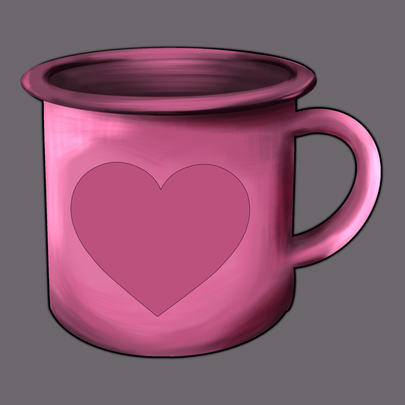 Valentine's Day Heart Mug Premium Sweatshirt by AdoDesignShop | Teevron