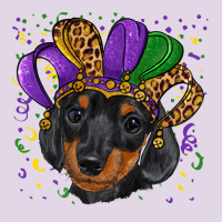 Mardi Gras Hat Dachshund Puppy Classic Tee | Teevron
