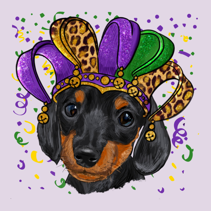 Mardi Gras Hat Dachshund Puppy Classic Tee by RanaPortraitStore | Teevron
