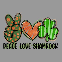 Peace Love Shamrock Vintage Hoodie | Teevron