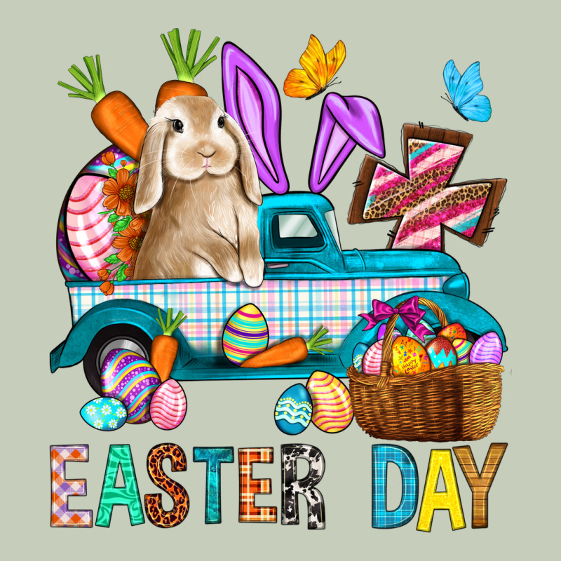 Easter Day With Truck Long Sleeve Tee by BundleAndBundleShop | Teevron