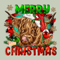 Merry Christmas Cow Ladies Tee | Teevron