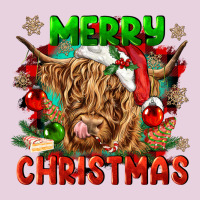 Merry Christmas Cow Ladies Tee | Teevron