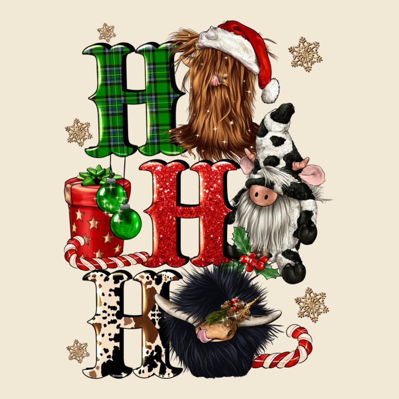 Ho Ho Ho Heifer Cow Gnomies Ladies Tee by CowGirlArtShop | Teevron