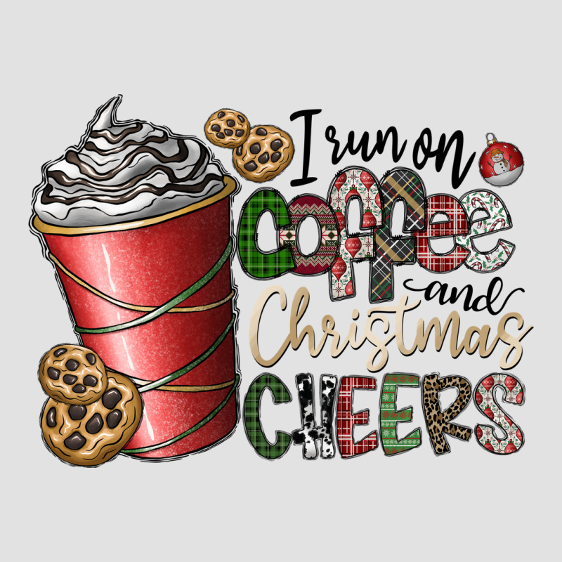 I Run On Coffee And Christmas Cheers Premium Hoodie by CowhideDigitalArt | Teevron