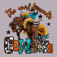 The World Needs More Cowboys Vintage Tee | Teevron