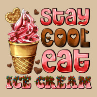 Stay Cool Eat Ice Cream Heavyweight Hoodie | Teevron