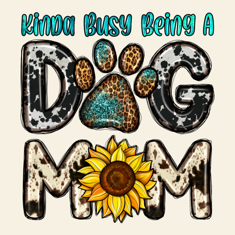 Kinda Busy Being A Dog Mom Vintage Tee by OliviaCreatesArt | Teevron