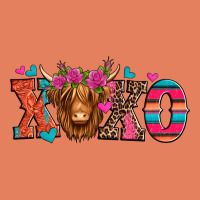 Xoxo Valentine's Day Highland Cow Classic Tee | Teevron