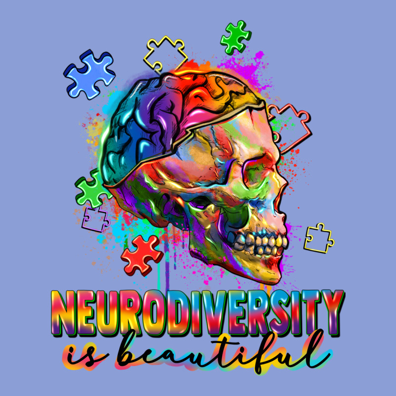 Neurodiversity Is Beautiful Long Sleeve Tee by FaDigitalArtStudio | Teevron