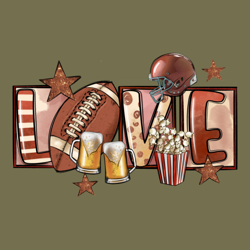 Football Love Vintage Hoodie by FaDigitalArtStudio | Teevron
