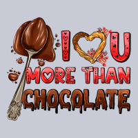 I Love You More Than Chocolate Heavyweight Hoodie | Teevron