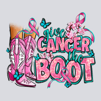 Give The Cancer Boot Zipper Hoodie | Teevron