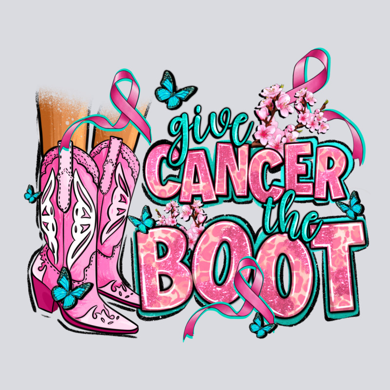 Give The Cancer Boot Zipper Hoodie by AdoDesignShop | Teevron
