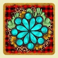 Gemstone Cactus Christmas Coaster Urban Hoodie | Teevron