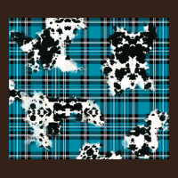 Winter Plaid And Cowhide Pattern Heavy Core Tee | Teevron