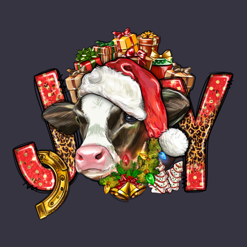 Joy Christmas With Cow Bbs Vintage Hoodie by BundleAndBundleShop | Teevron