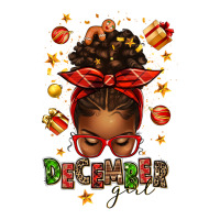 december girl christmas afro messy bun | Teevron