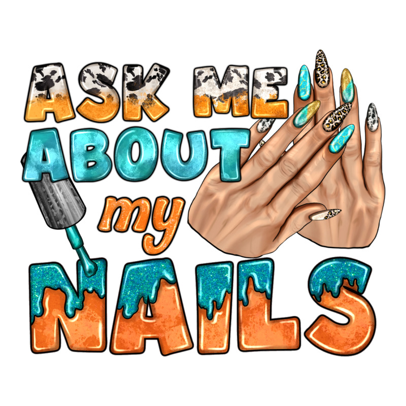 Ask Me About My Nails Bbs Long Sleeve Tee by BundleAndBundleShop | Teevron