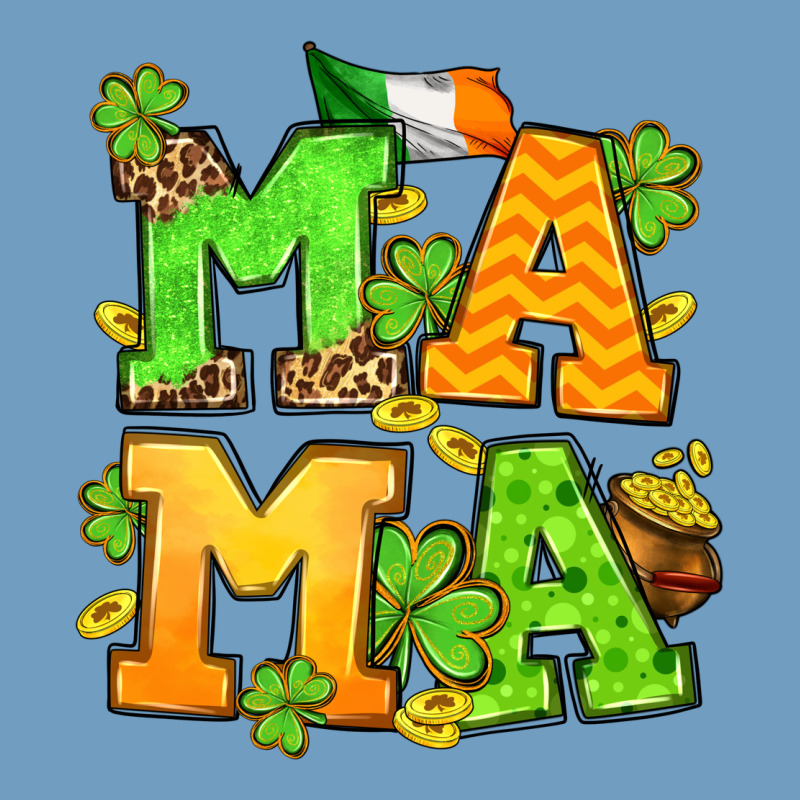 St. Patrick's Day Mama Urban Heavy Tee by OliviaCreatesArt | Teevron