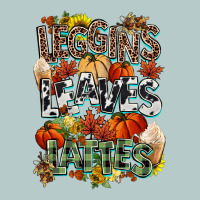 Leaves Lattes Fall Pumpkin Heavy Core Tee | Teevron