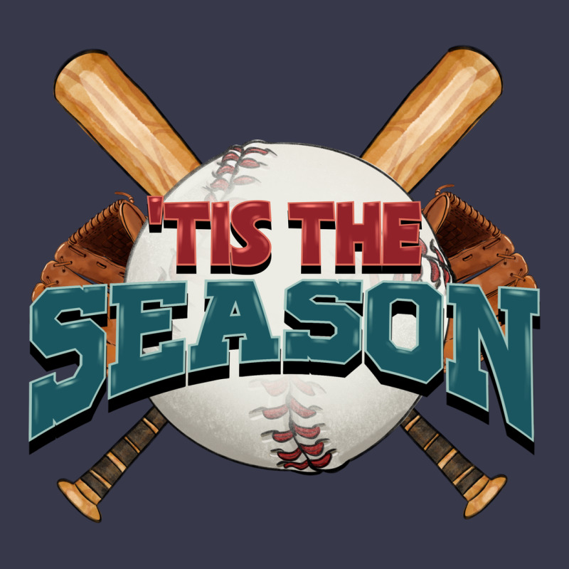 'tis The Season Baseball Long Sleeve Tee by FaDigitalArtStudio | Teevron