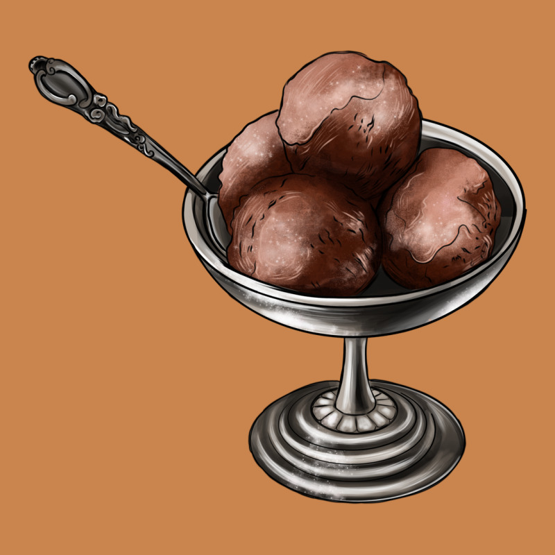 Chocolate Ice Cream Heavyweight Hoodie by AdoDesignShop | Teevron