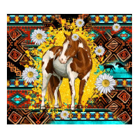 aztec tribal horse | Teevron