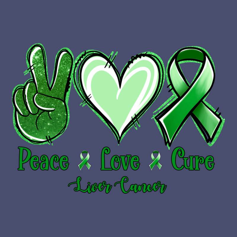 Peace Love Cure Liver Cancer Vintage Tee by Jasminsmagicworld | Teevron