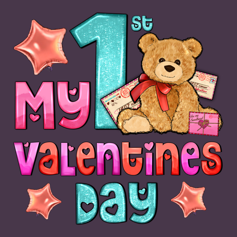 My First Valentines Day Heavyweight Hoodie by AdoDesignShop | Teevron