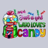 Just A Girl Who Loves Candy Heavyweight Hoodie | Teevron