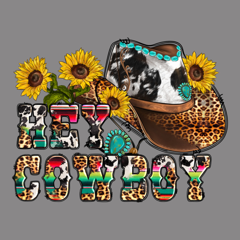 Hey Cowbow Vintage Tee by OliviaCreatesArt | Teevron