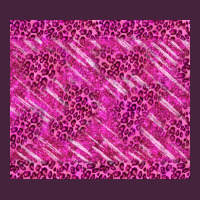 Pink Glitter With Leopard Pattern Premium Tee | Teevron