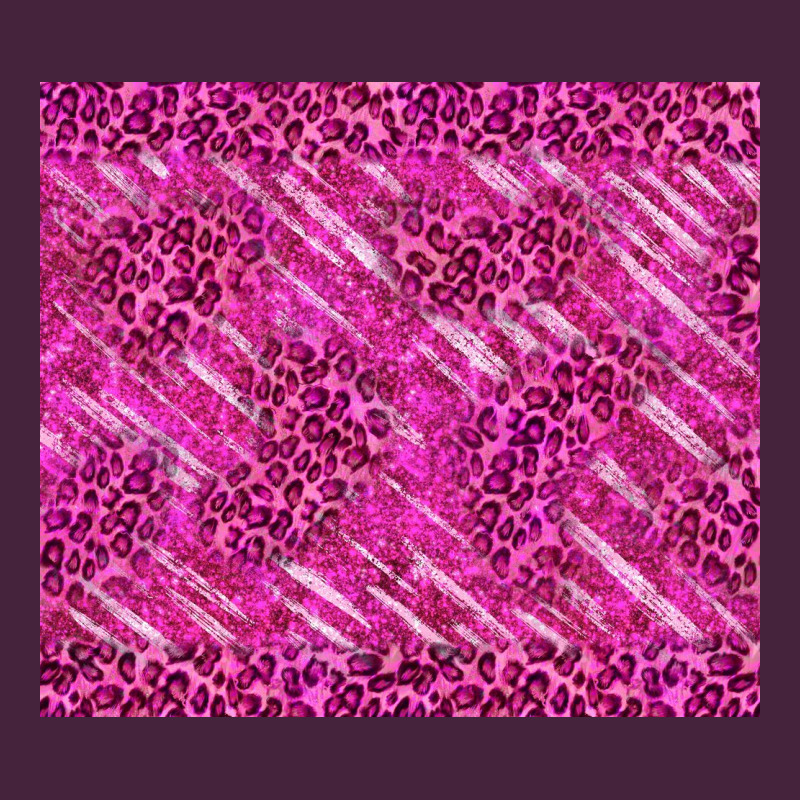 Pink Glitter With Leopard Pattern Premium Tee by TumblerDesignByShophia | Teevron