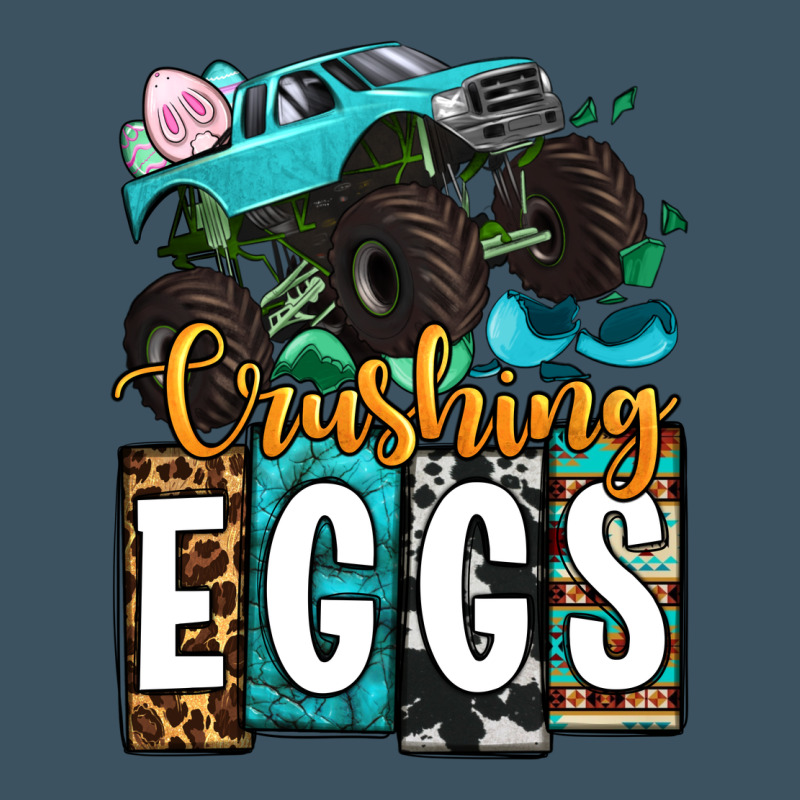 Easter Day Monster Truck Crushing Eggs Urban Heavy Tee by OliviaCreatesArt | Teevron