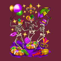 Mardi Gras Skeletons Long Sleeve Tee | Teevron