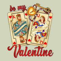 Be My Valentine With Playing Cards And Key Heavyweight Hoodie | Teevron