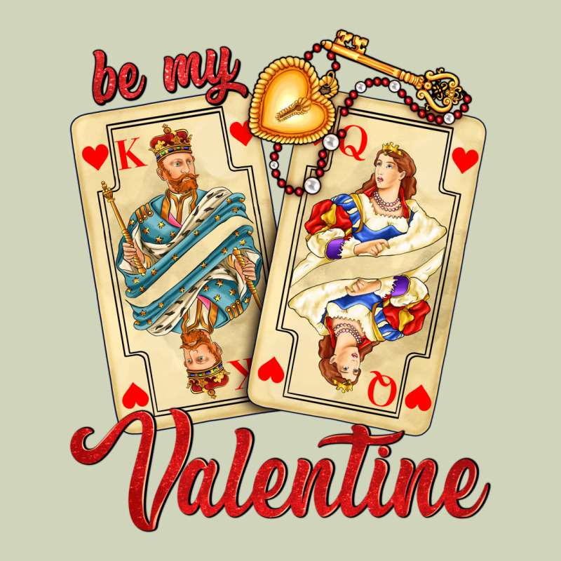 Be My Valentine With Playing Cards And Key Heavyweight Hoodie by AdoDesignShop | Teevron