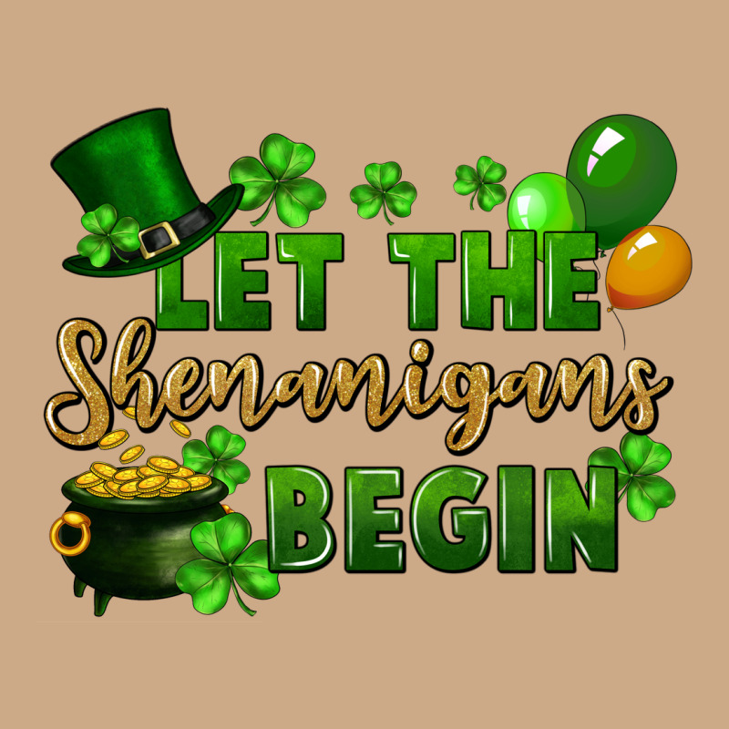 Let The Shenanigans Begin St. Patricks Day Vintage Hoodie by FaDigitalArtStudio | Teevron