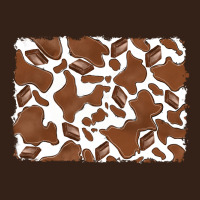 Distressed Chocolate Milkshake Cowhide Heavy Core Tee | Teevron