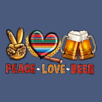 Peace Love Beer Bbs Vintage Hoodie | Teevron