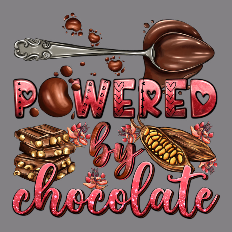 Powered By Chocolate Heavyweight Hoodie by AdoDesignShop | Teevron