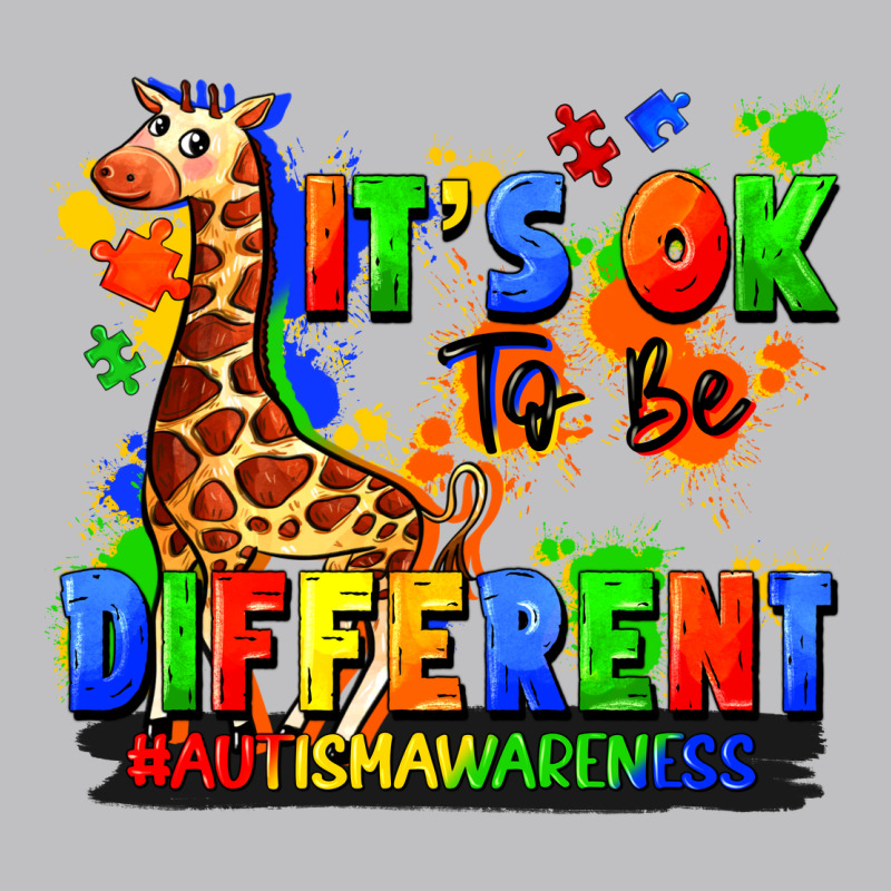 It's Ok To Be Different Autism Awareness Long Sleeve Tee by FaDigitalArtStudio | Teevron