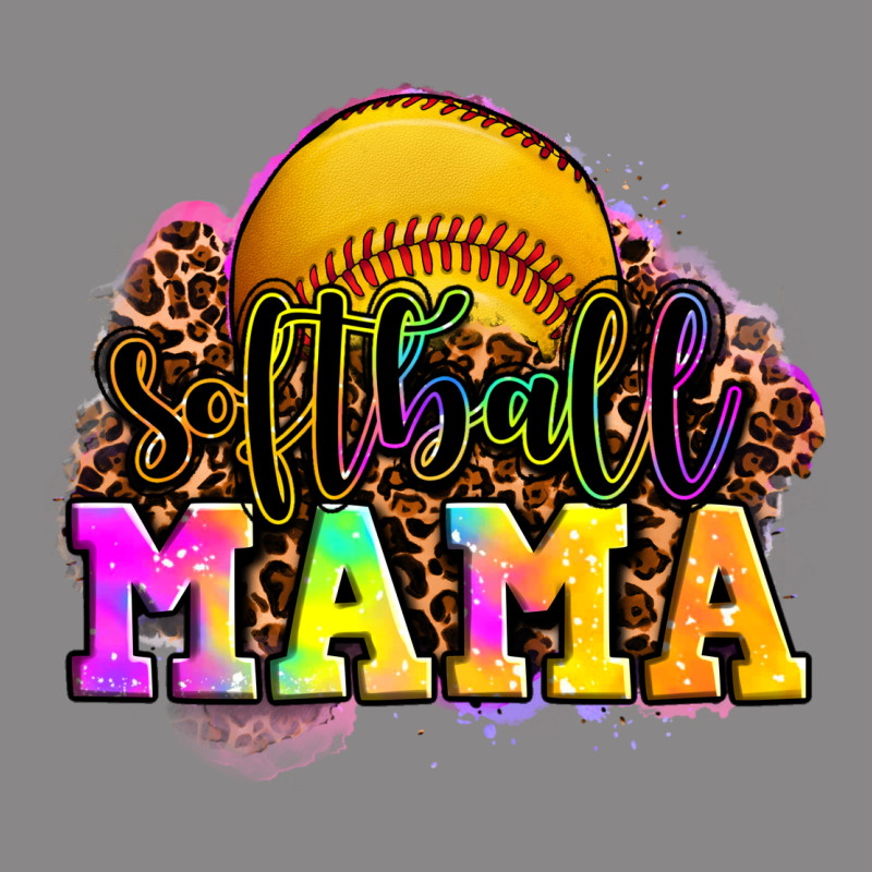 Softball Mama Vintage Tee by OliviaCreatesArt | Teevron