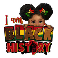 I Am Black History Black Girl Peekaboo Juneteenth Classic Tee | Teevron
