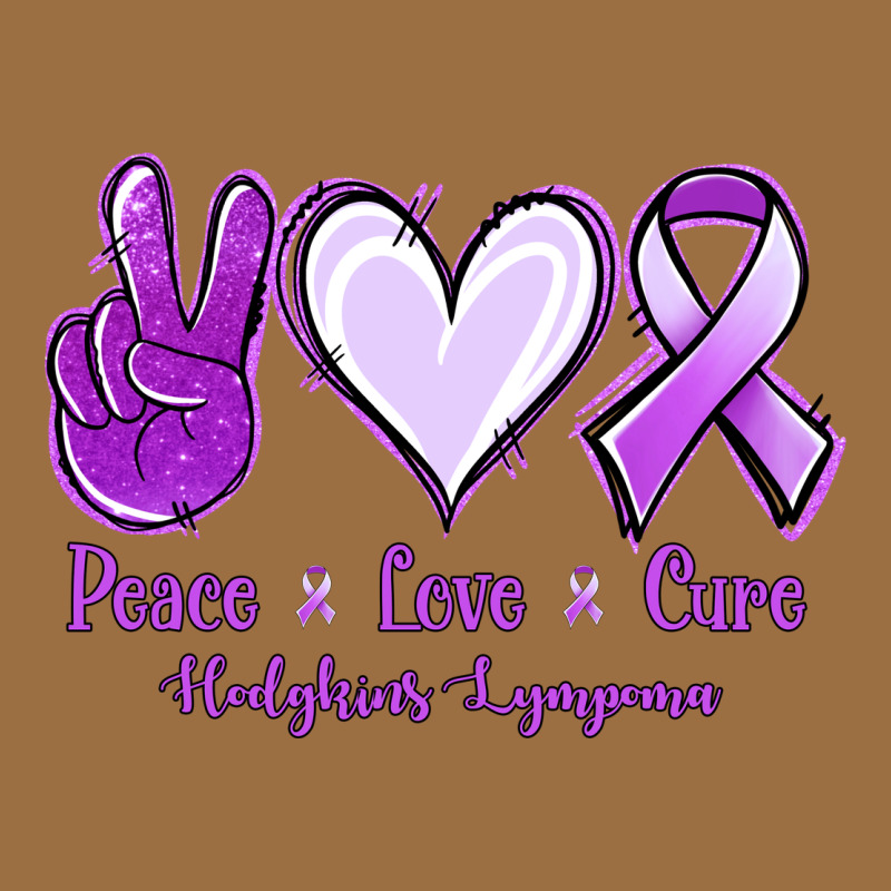 Peace Love Cure Odgkins Lympoma Vintage Tee by Jasminsmagicworld | Teevron