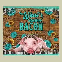 Whats Shakin Bacon Baby Pig Heavy Core Tee | Teevron