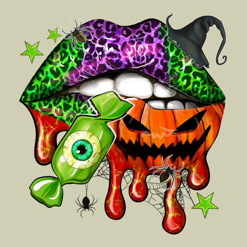 Halloween Lips Heavy Core Tee by NancyCooperArtShop | Teevron